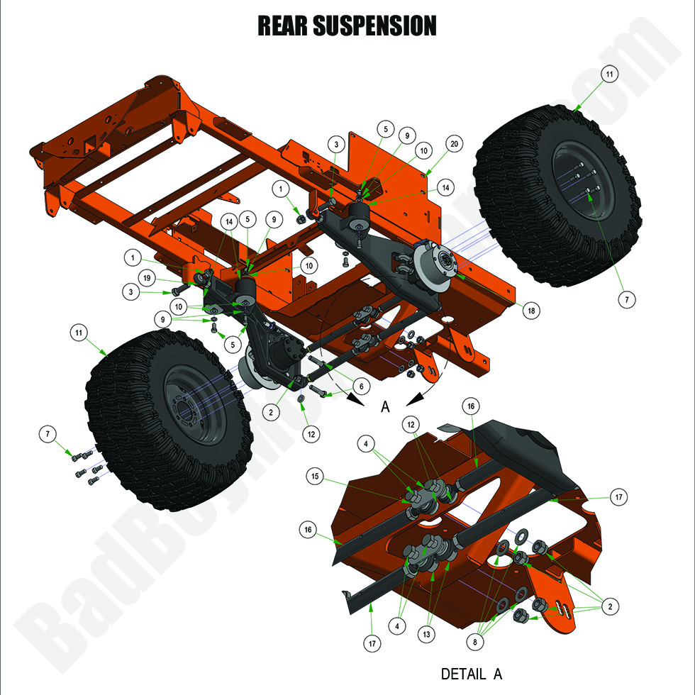 2024 Renegade - Diesel - Rear Suspension
